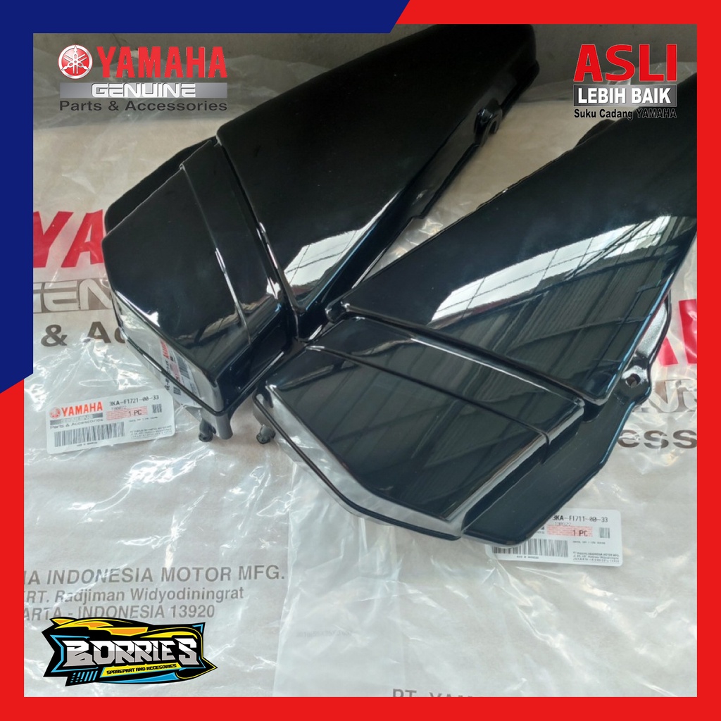 COVER BOX DOP SAMPING AKI RX KING ORIGINAL YAMAHA