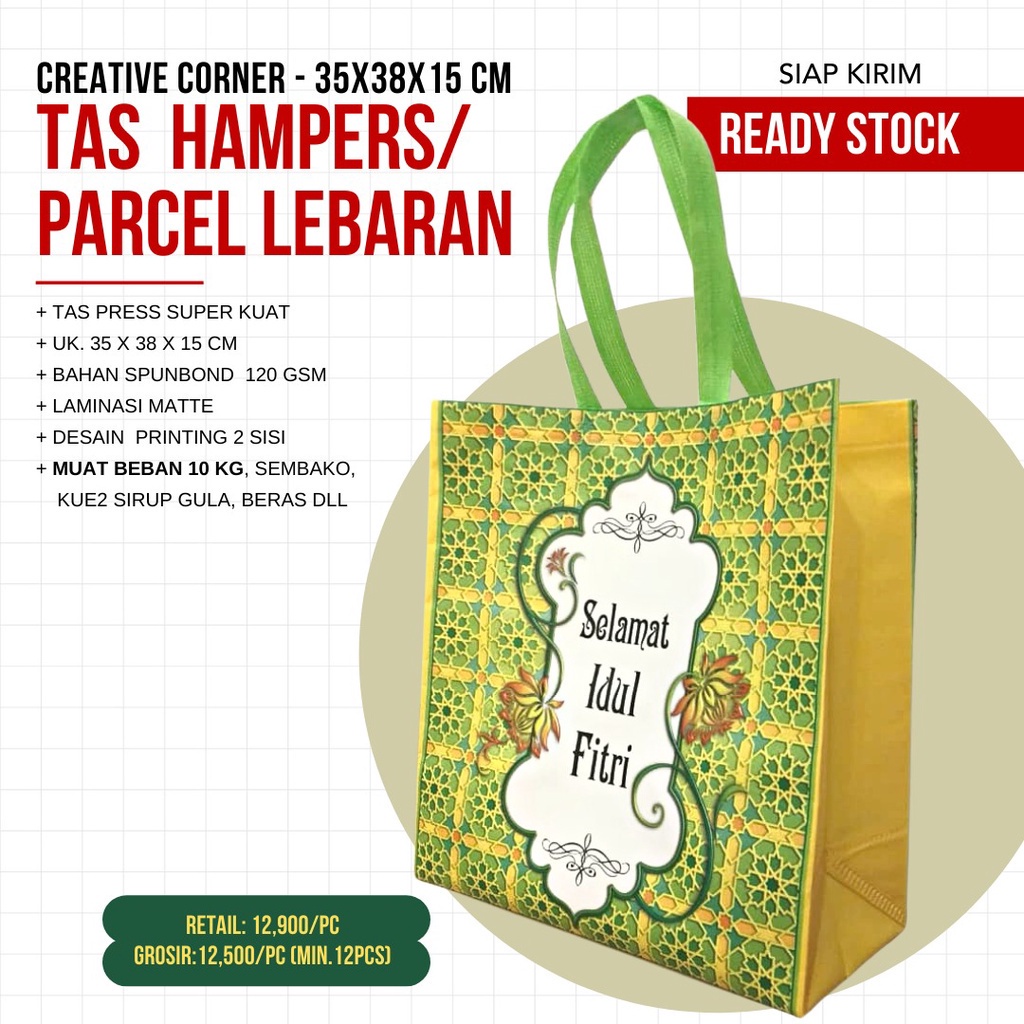 GROSIR Tas Hampers Parcel Lebaran Super Kuat (TERMURAH)