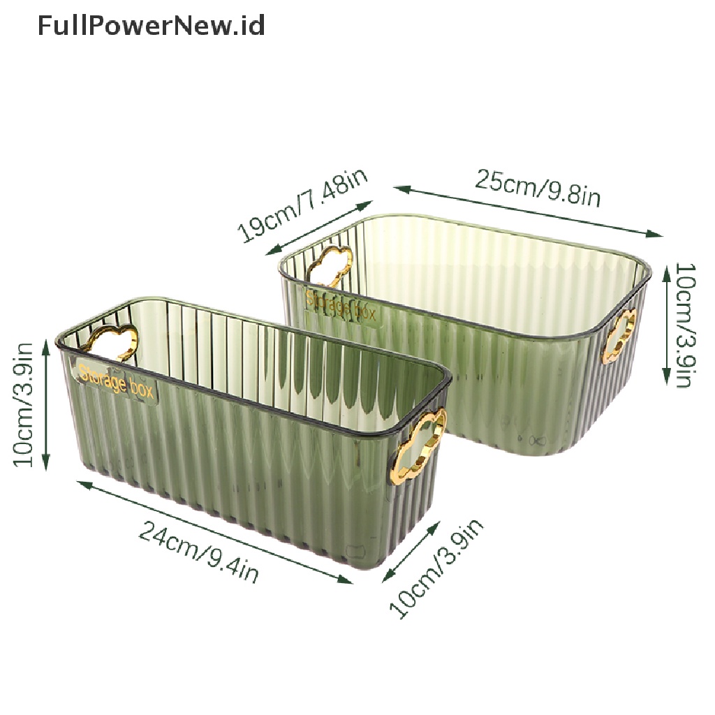 Power Kotak Penyimpanan Laci Perhiasan Kosmetik Makeup Organizer Plastik Besar Display Case ID