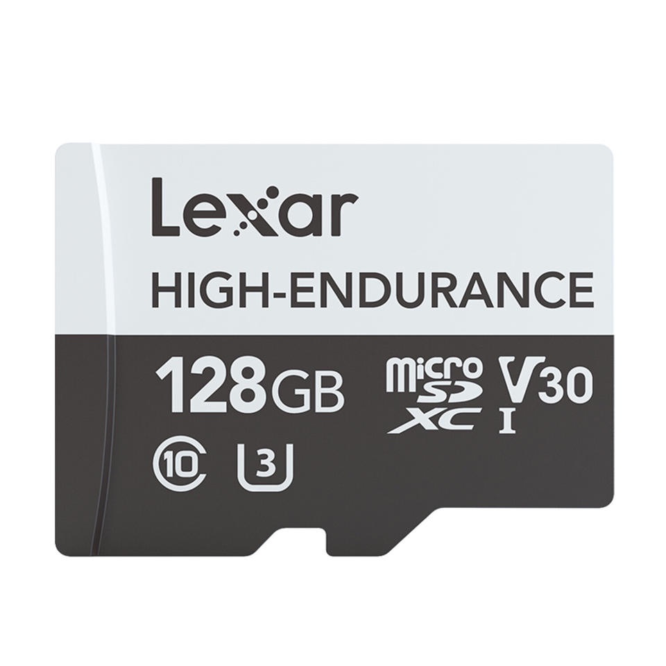 Lexar High Endurance Sd Card 100MB/s Memory Card 32GB V10 64GB 128GB V30 C10 Micro Sd Card Untuk Mengemudi Perekam Monitor