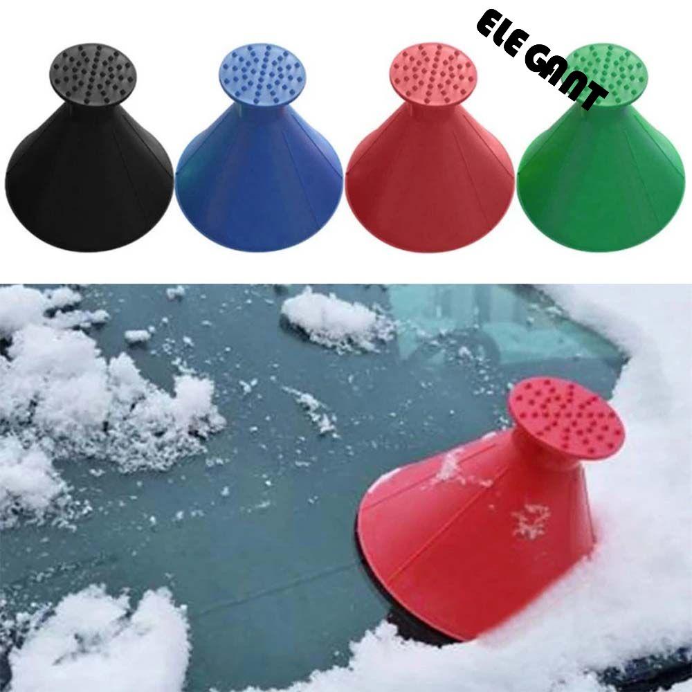 [Elegan] Sekop Salju Magic Cone Deicing Kaca Depan Mobil Ice Scraper Snow Brush Car Ice Scraper