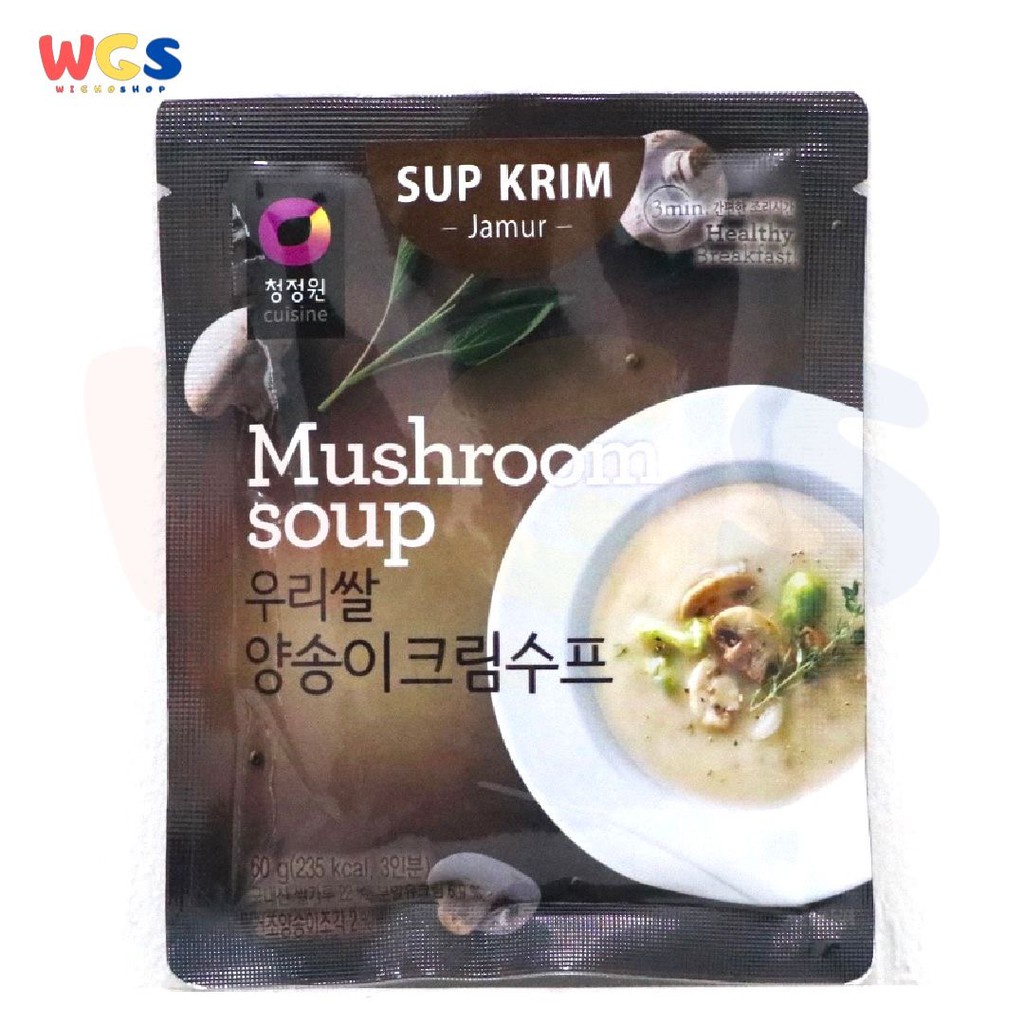 Chung Jung One Creamy Mushroom Soup Korean 60 gr - Sup Jamur