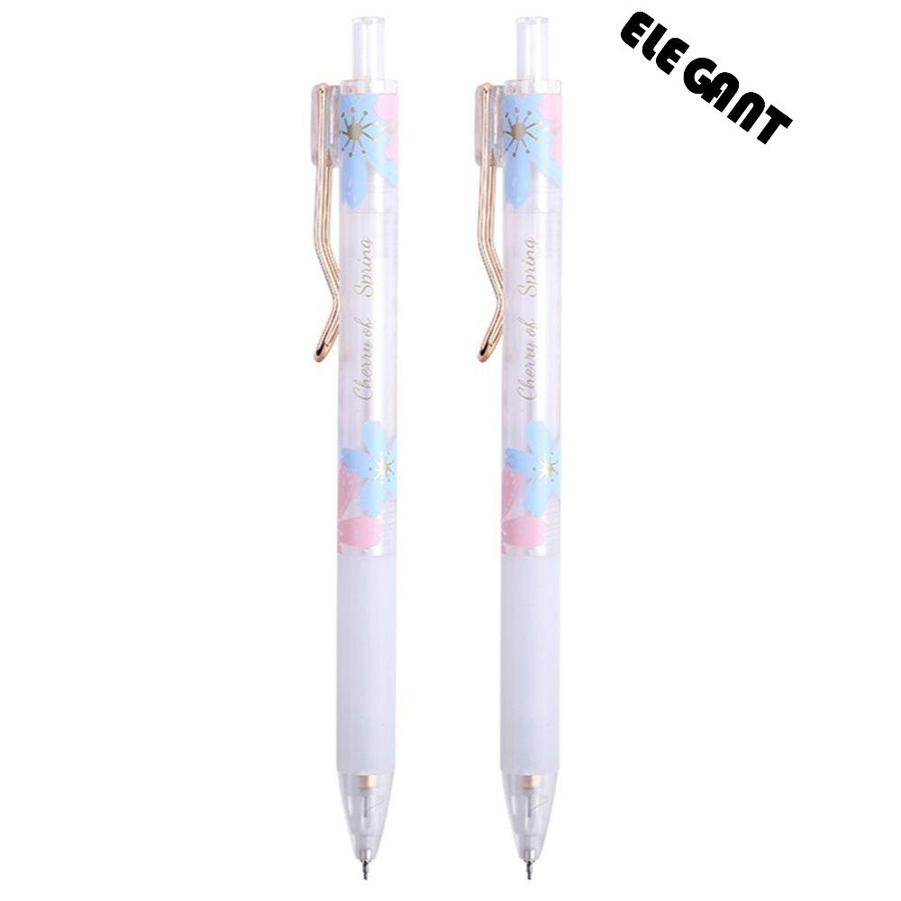 [Elegan] Pensil Otomatis Lovely High Quality Sketsa Gambar Bunga Sakura Sakura Season Mechanical Pencil