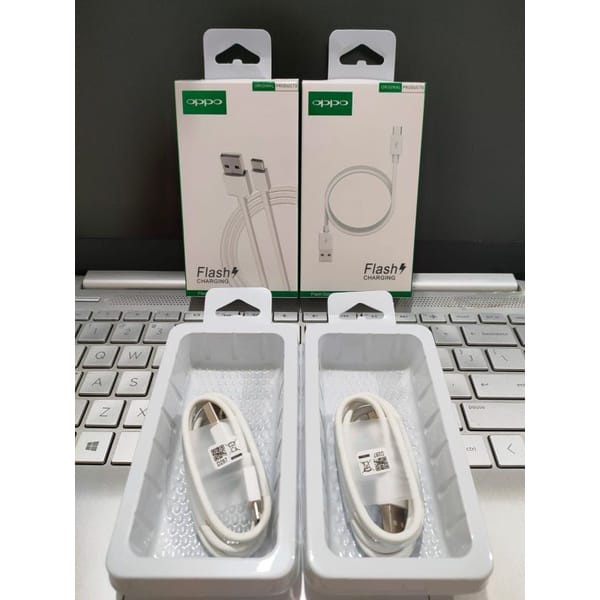 oem Kabel Data OPPO VOOC Quick Fast Charging Flash Charge Android Phone Micro USB / USB Tipe C