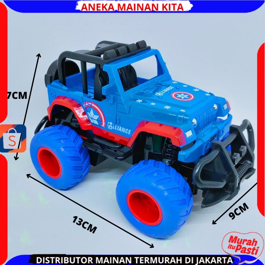 Mobil Remote Control RC Offroad Mini Car Jeep New Edition / Kado Ulang Tahun Anak Mobil Remot Murah