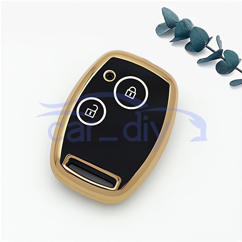 Kasus Kunci TPU Penutup Jarak Jauh Mobil Gantungan Untuk Honda Old Accord Civic Fit CRV City Odyssey Ciimo Cangkang Pelindung Car Remote Key Case