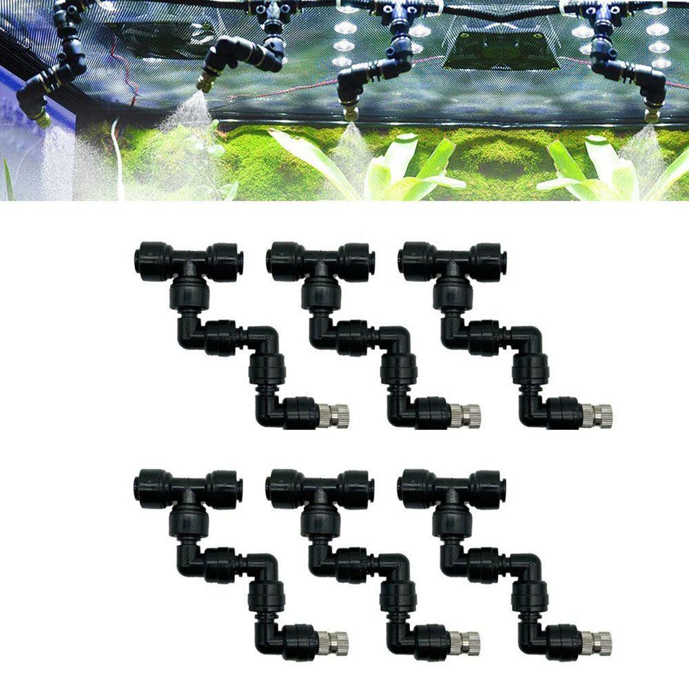 Agustinina Misting Nozzle Landscaping Terrarium Pendingin Untuk Reptil Greenhouse Aquarium Mist Irigasi Konektor Cepat