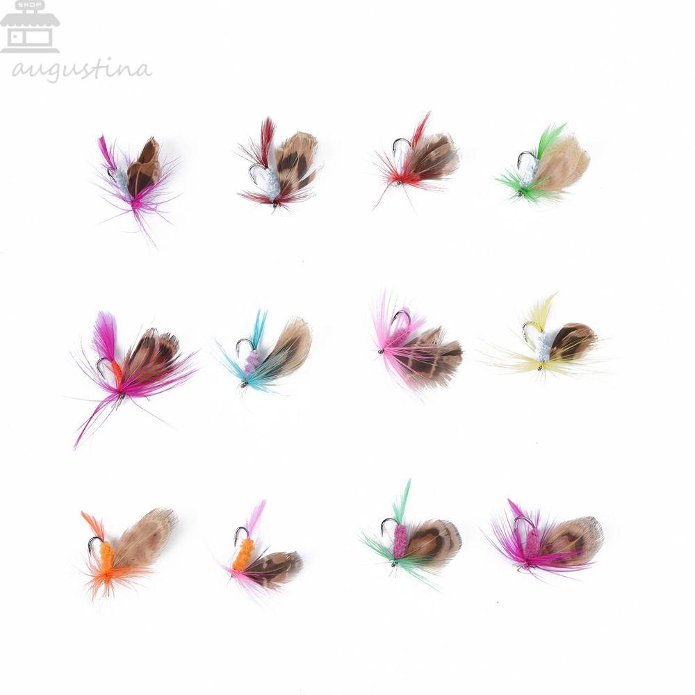 Agustina Serangga Lalat Umpan Pancing Fishing Tackles Bionic Fly Bionic Butterfly Artificial Bait Aksesoris Alat Pancing Memancing Umpan Pancing Jig Wobbler Lures Fly Hooks Tool