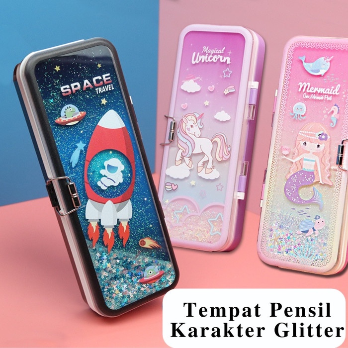 

TERLARIS Tempat Kotak Tepak Pensil Karakter Anak Laki Laki Perempuan PC0008 /ALAT TULIS
