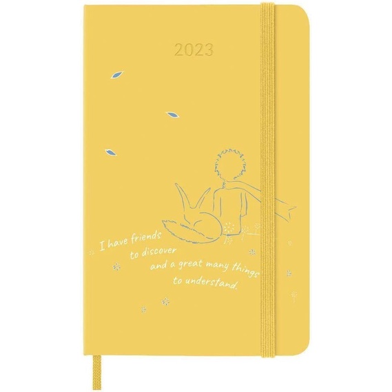 

TERLARIS Moleskine 2023 Limited Edition Little Prince Weekly Pocket Planner /BUKU TULIS SEKOLAH/BUKU