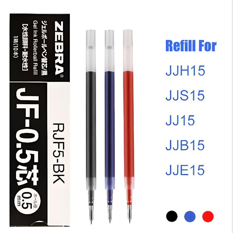 

[1PACK] Refill Isi Sarasa Clip Zebra 0.5/0.7 Isi Pen Sarasa