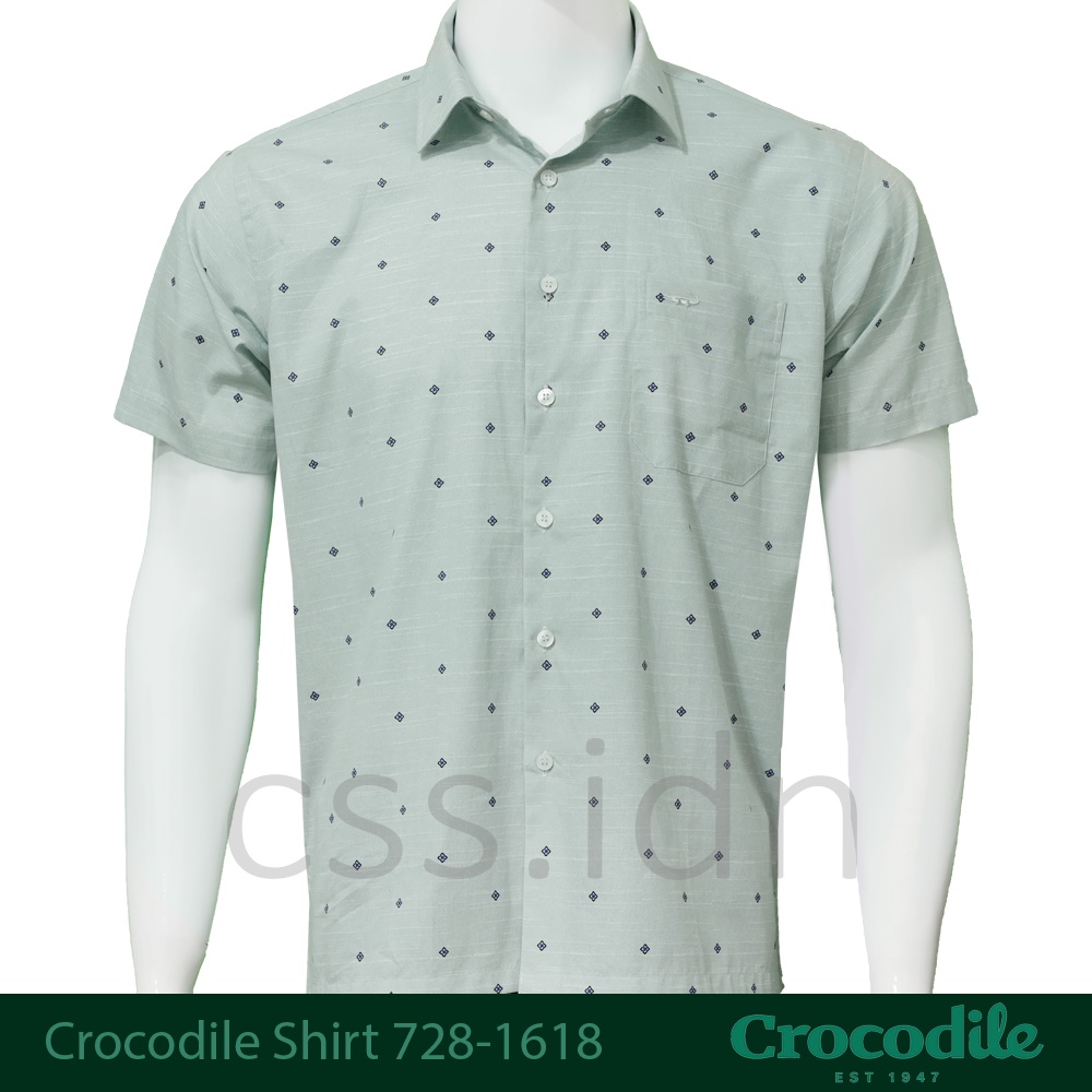 Kemeja Pria Lengan Pendek Crocodile 728-1618