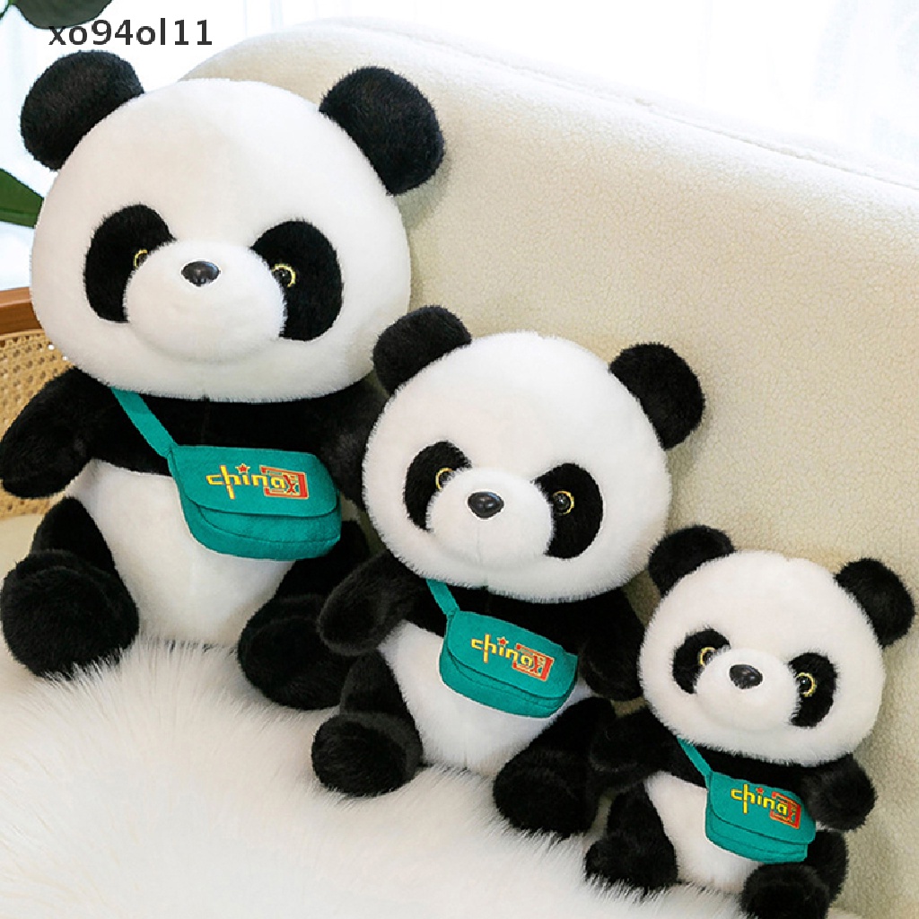 Xo 1Pc Boneka Panda Lucu Mainan Mewah Giant Panda Plush Toys Boneka Binatang Boneka Lembut OL