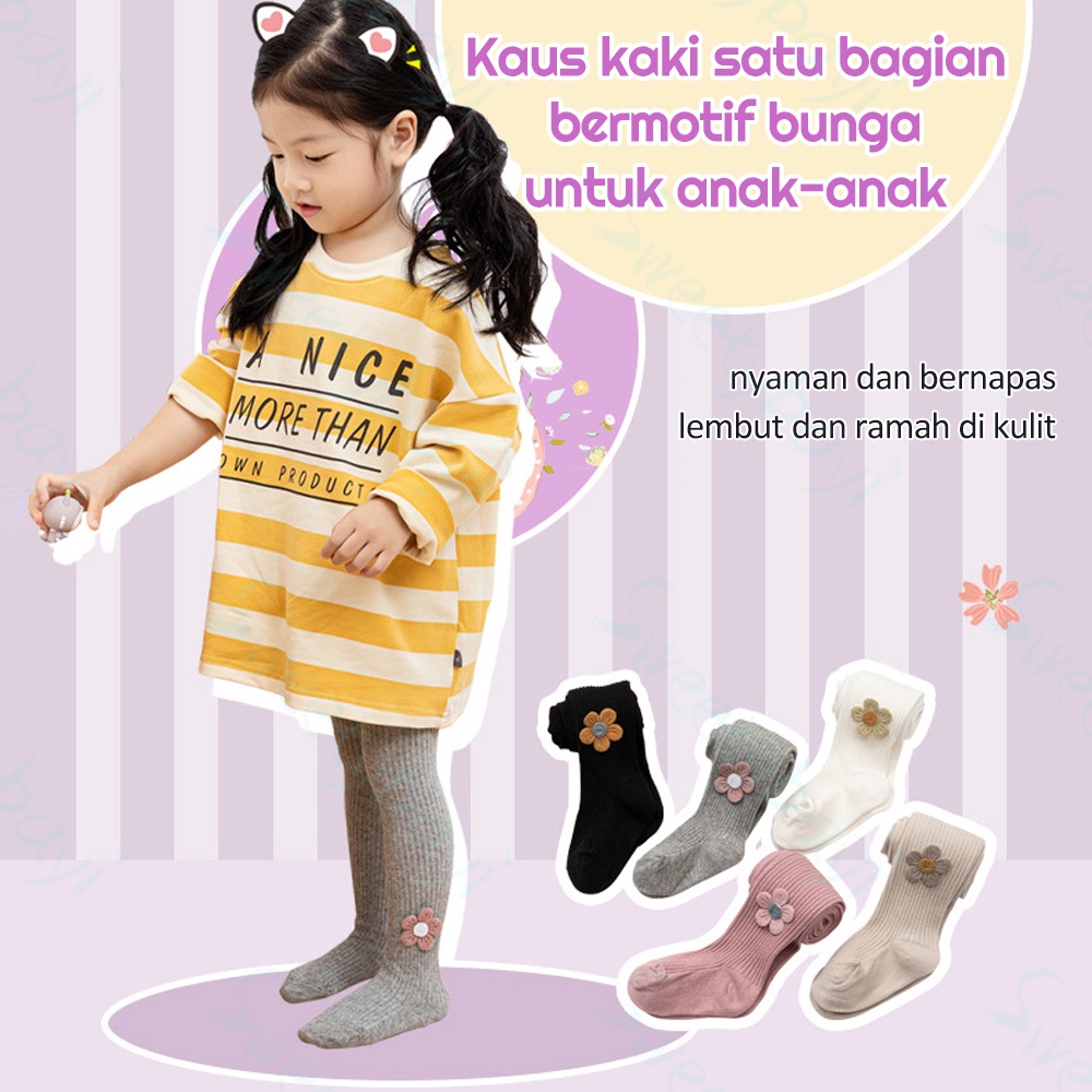 SweetyBayi 0-1 thn Legging tutup kaki bayi anak perempuan Leging stocking anak cewek Legging wudhu anak