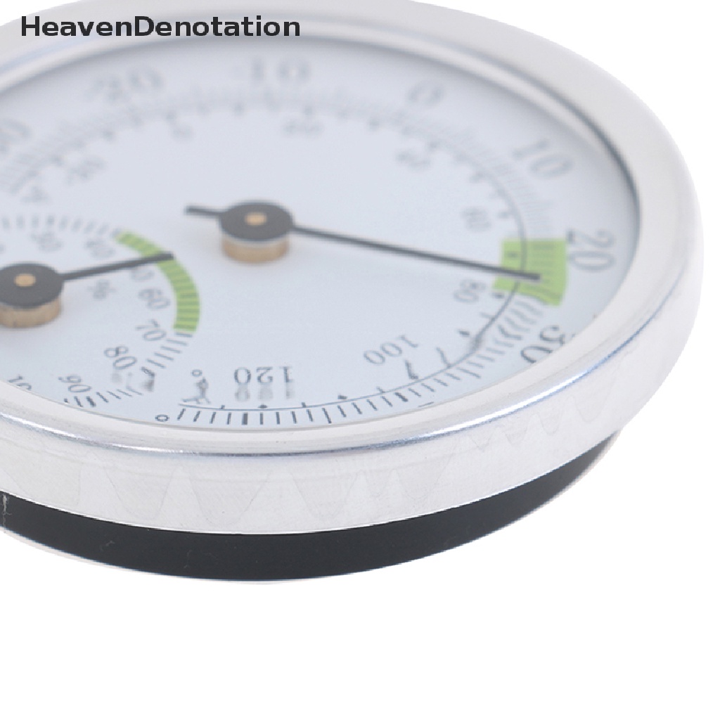 [HeavenDenotation] Termometer &amp; Hygrometer Ana Rumah Tangga Yang Dipasang Di Dinding Untuk Ruang Sauna Household HDV