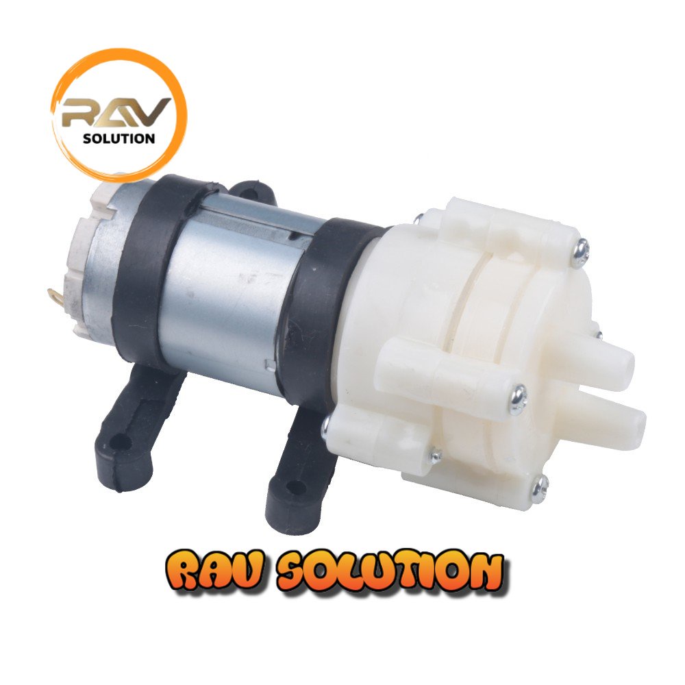 Pompa Air Mini Aquarium Ikan Fish Tank 12V - 14150 - SET A RAV SOLUTION