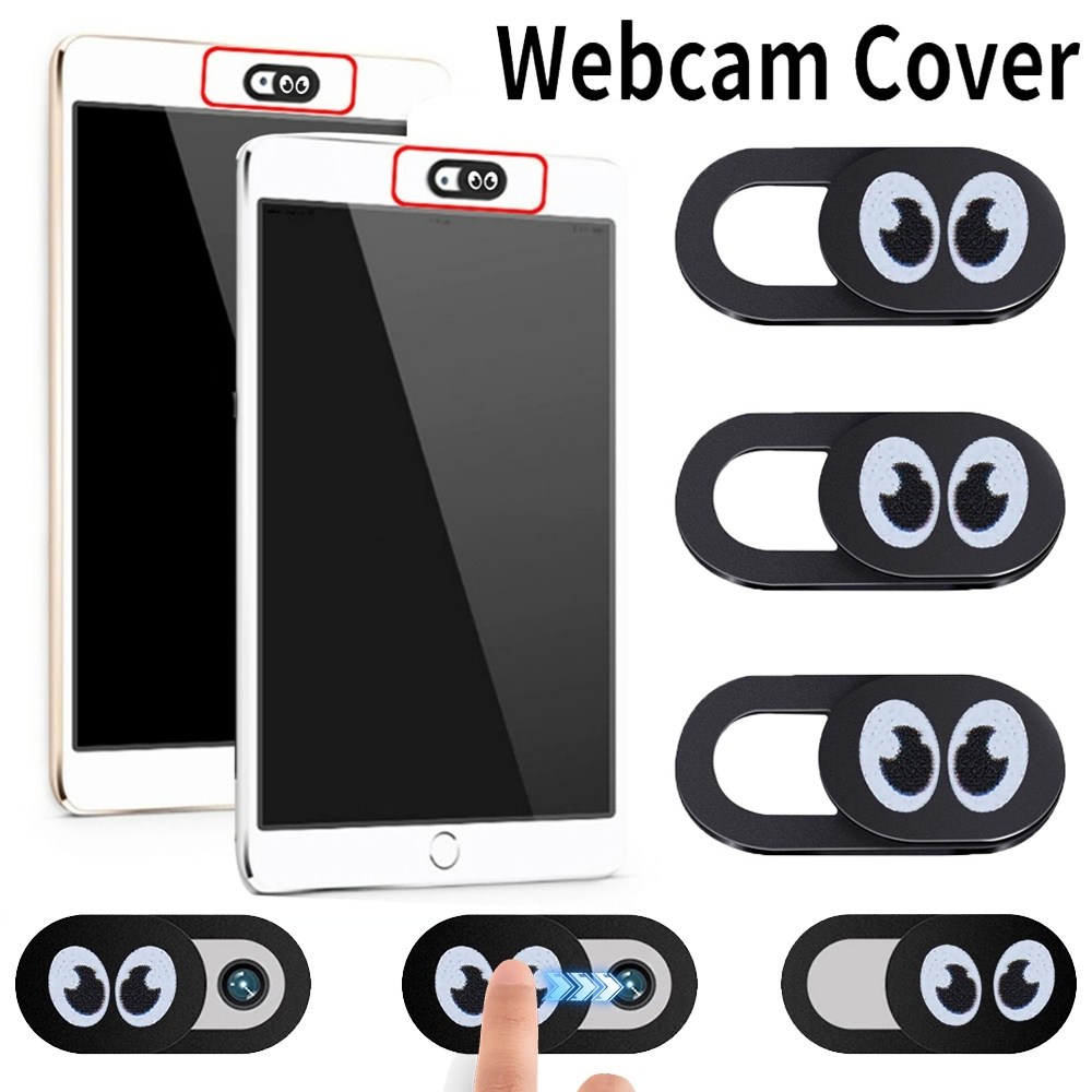 Universal Ultra Tipis Mini Webcam Cover Stiker Anti Mengintip Kamera Privasi Penutup Pelindung Laptop Tablet Handphone Lens Blocker Slider Aksesoris Ponsel