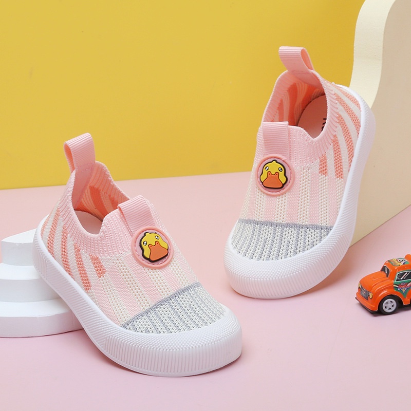 GROSIRTAS LV0233 Sepatu Sneakers Anak Lucu Import   Motif IMP Duck Terbaru Sepatu Anak Laki-laki Perempuan Slip On