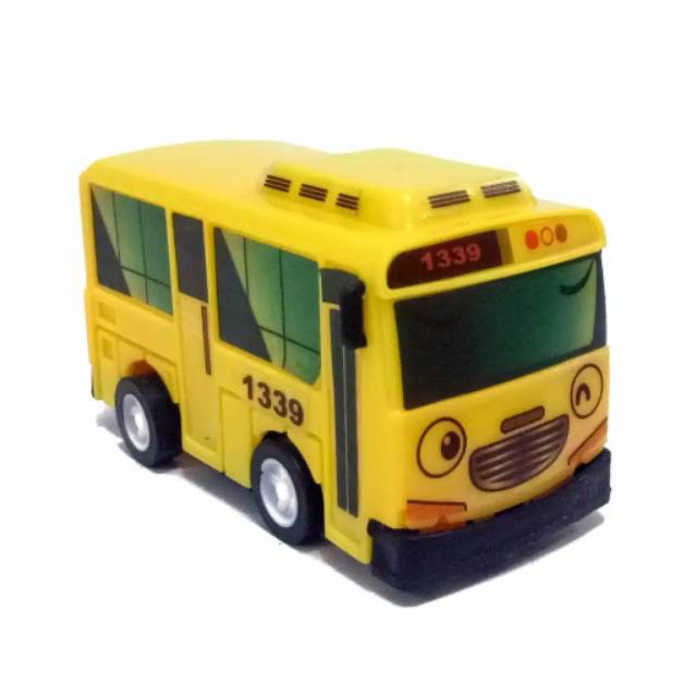 TokoPapin Mainan Edukasi Anak Bayi Mobil Mobilan Pull Back Inersia Bus Toya Toys Car Pullback