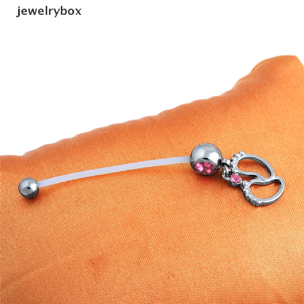 [jewelrybox] Cincin Hamil Maternity Fleksibel Pusar Tubuh Kaki Bayi Perut Butik