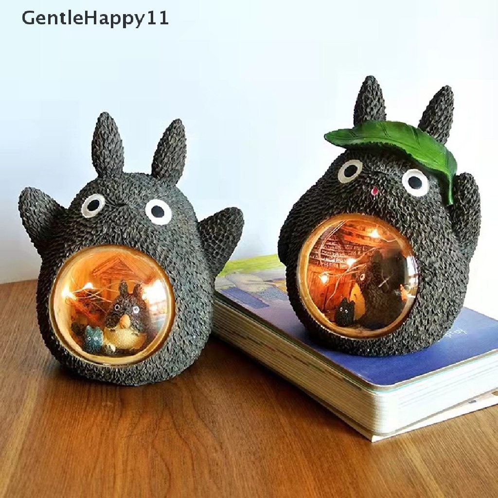 Gentlehappy Studio Ghibli Spirited Away My Neighbor Totoro Angka Mainan Lampu Bintang Malam LED id