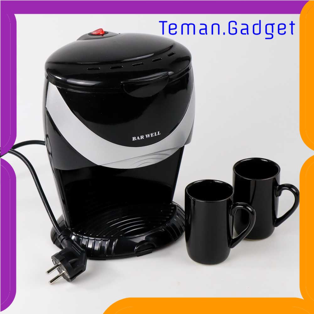 TG - DPR BAR WELL Mesin Kopi Listrik Drip Coffee Maker Double Cup - SH-648