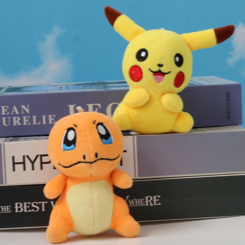 Pokémon Plush Doll Liontin Tas Gantungan Kunci Pokémon Terbaru Hadiah Pasangan