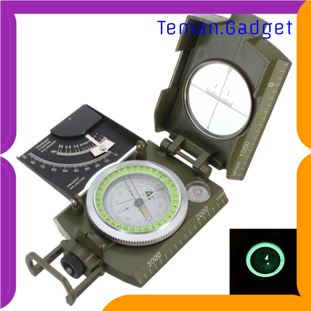 TG - OLR ROBESBON Kompas Militer dengan Clinometer Military Grade Compass - K4074