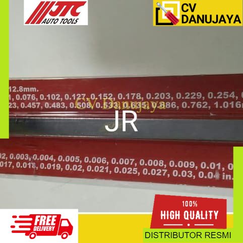 JTC 4292 25Pcs Feeler Gauge Long