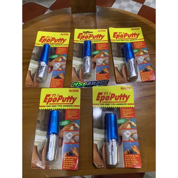

Lem EpoPutty / Alteco / Epoxy / Lem kapal / lem porting / Lem serba guna