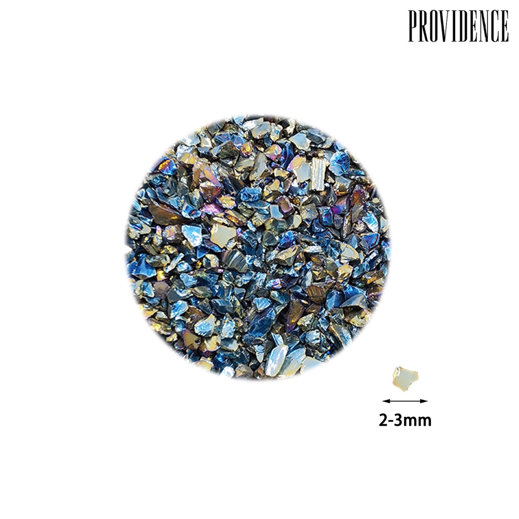 Providence 1tas Kuku Berlian Imitasi Warna-Warni Berkilauan Bentuk Tidak Teratur Jumlah Besar Nail Art Dekorasi Kristal Imitasi Hancur Kaca Batu DIY Kerajinan Epoxy Resin Filler