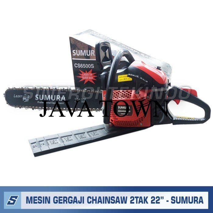 Sale Mesin Gergaji Kayu Chainsaw 22" - SUMURA CS6500S Chain Saw CS 6500 S VTY272