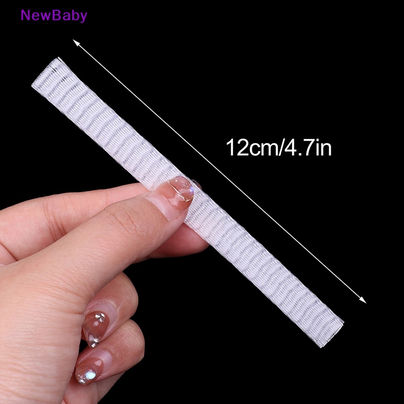 Newbaby 100Pcs Putih Kuas Makeup Jaring Penutup Pelindung Set Anti Keriting Sarung Jaring ID