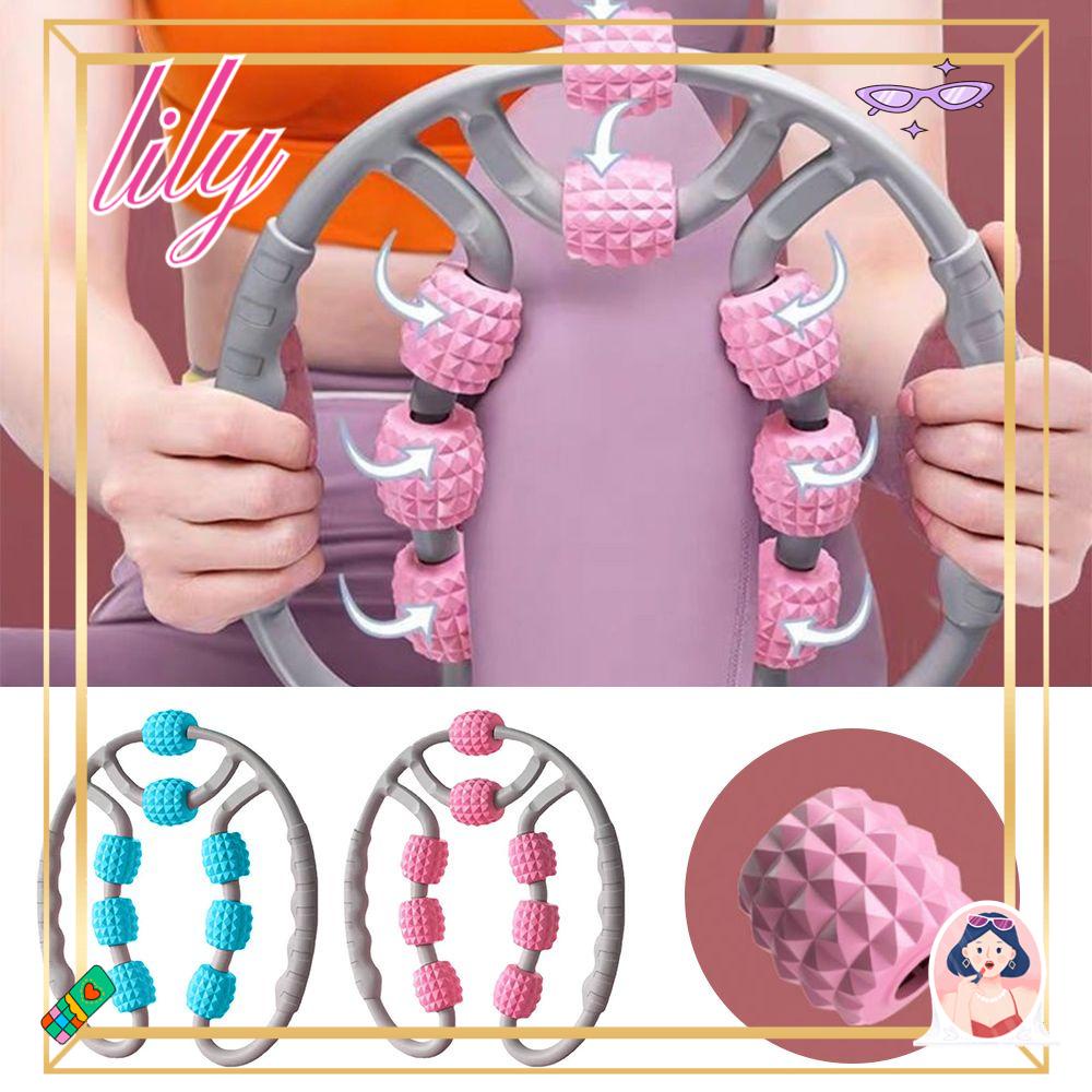 Lily Massage Roller U-shaped Latihan Fitness Pilates