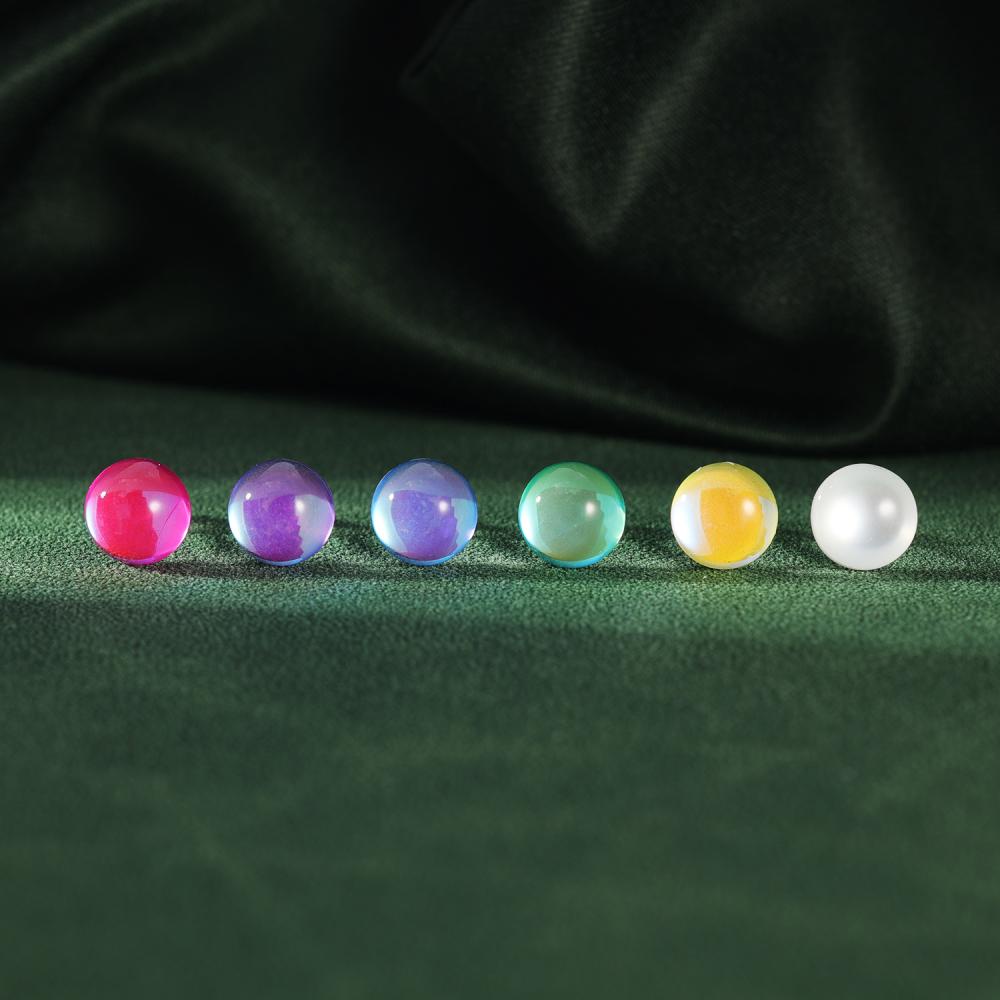 1pasang Resin Tak Terlihat Beruang Kecil Pejantan Anting-Anting Cinta Warna-Warni Jelly Tulang Rawan Anting-Anting Ikan Mas Pejantan Telinga Keong Helix Tindik