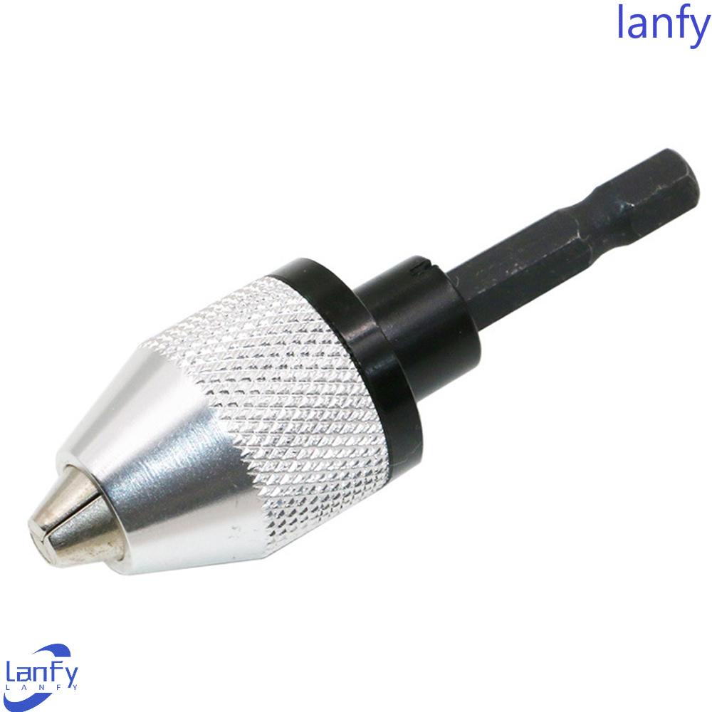 Lanfy Keyless Drill Chuck Hot Rotary Tools Konverter Adapter 1per4 &quot;