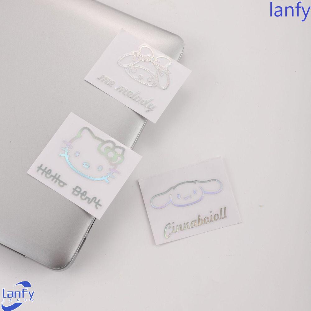 Lanfy Stiker Logam Hias Lucu 10pcs Scrapbooking Kulomi Album Handphone Alat Tulis Sticker