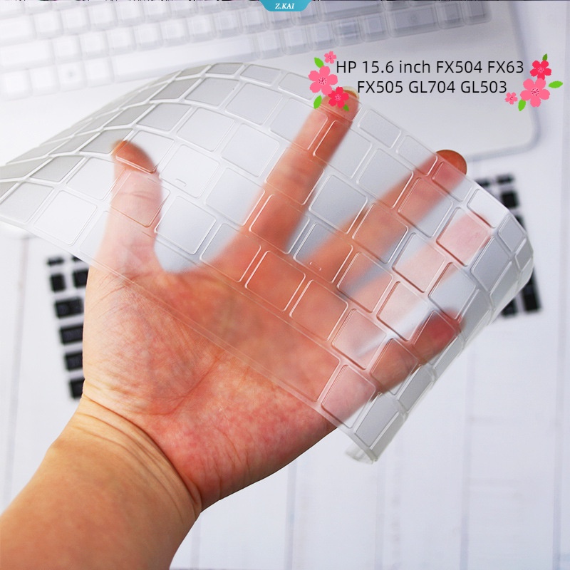 Case Keyboard Komputer Silikon Tahan Debu Untuk HP 15.6 Inch ROG TUF FX504 FX63 FX505 GL704 GL503 Kualitas Tinggi Cakupan Penuh Tahan Air Film Pelindung [ZK]