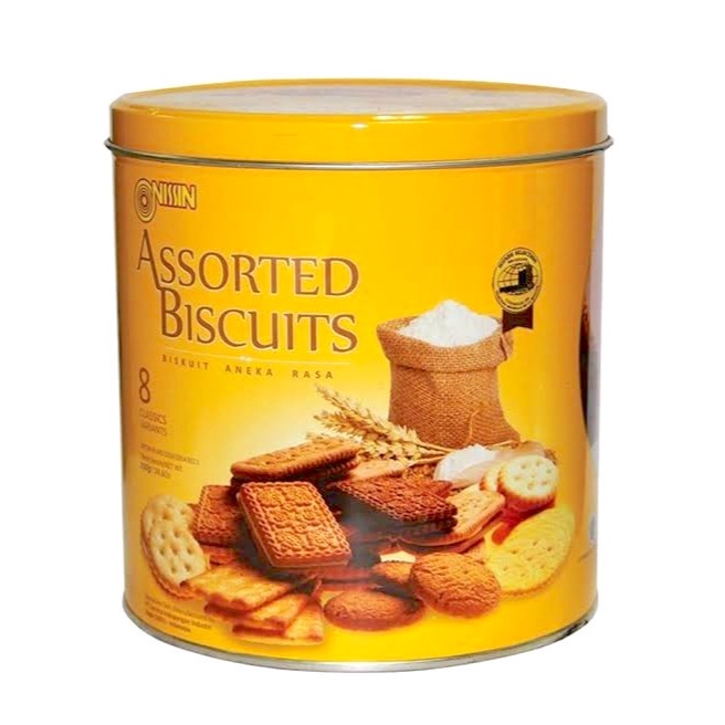 

NISSIN Biskuit Kaleng Kuning Assorted Biscuits YELLOW 650gr ORIGINAL