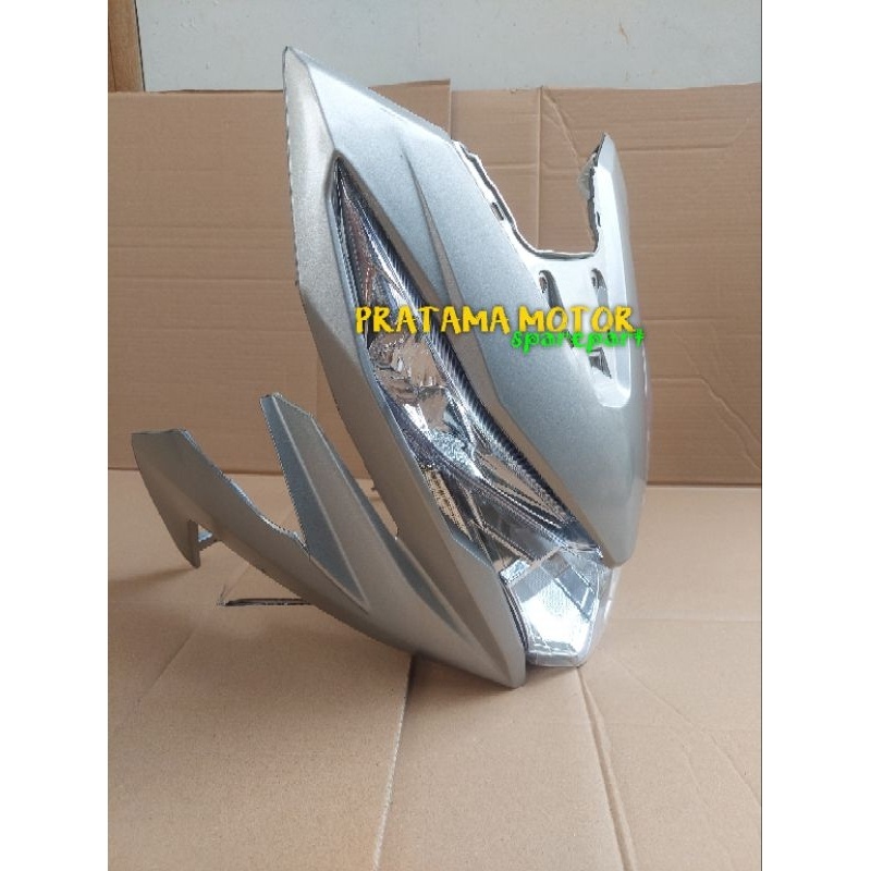 Tameng Body Depan Beat Fi ESP Beat Street K81 Silver