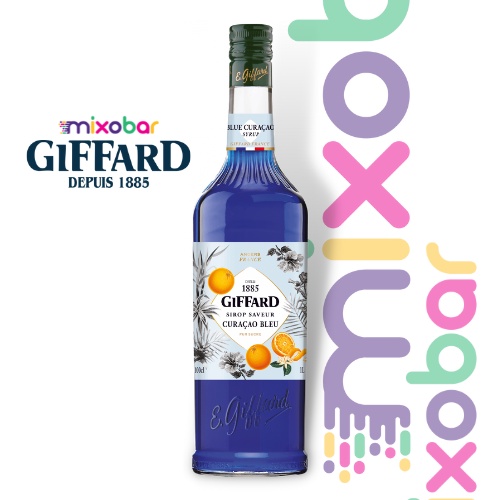 

Giffard Syrup Blue Curacao 1000ml l Sirup Minuman