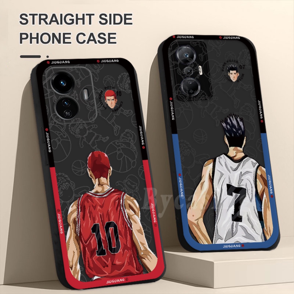 Infinix Hot 20S 10S 10T Note 12g96 Note11 Smart 7smart 6smart5 Hot 11S NFC Hot12 Play 12 Pro 10play 9Play Kartun Sakuragi Hanamichi Anime Slam Dunk Soft Silicone Case BY