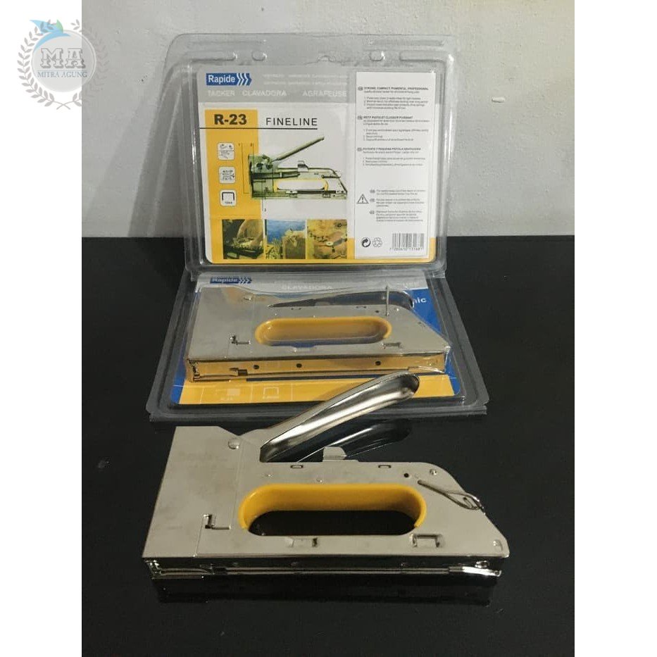 Staples Gun / Stapler Rapide R-23 Tembak / Gun Tracker / Alat Tembak