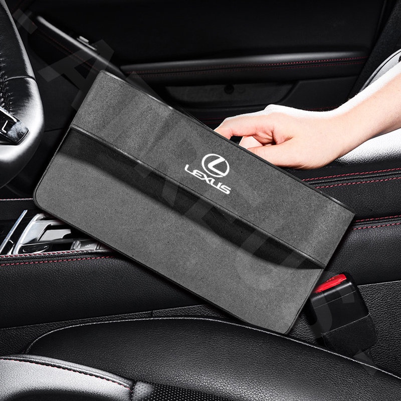 Lexus Car Seat Storage Box Seat Side Gap Slit Pocket Car Cup Holder Storage Organizer Untuk rx 570 RX300 LX570 CT200H NX250 RX350 LX470 IS NX ES