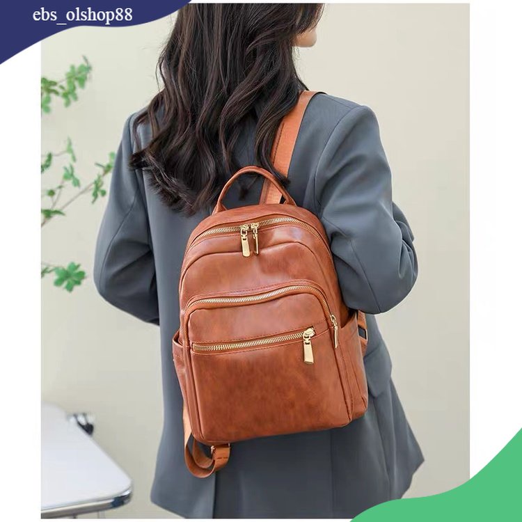 EBS9249 Tas Wanita Tas Ransel Tas Wanita Fashion Tas Ransel Wanita Fashion Tas Ransel Sekolah Tas Ra