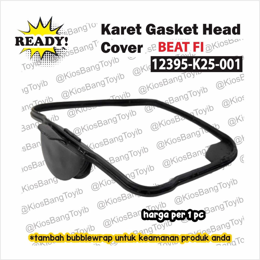 Karet Gasket Head Cover Honda BEAT SPORTY SCOOPY Esp VARIO (12395-K25)