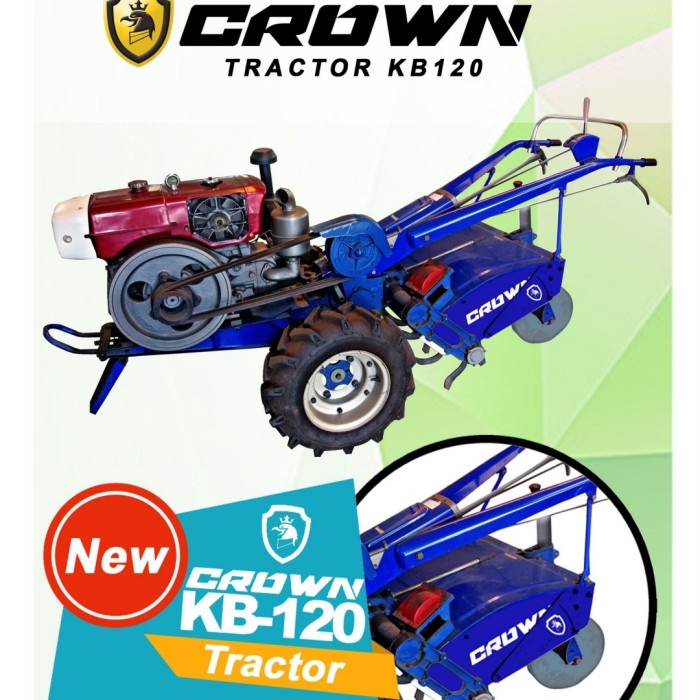 [CO] Traktor Crown KB120 / Crown KB 120 bajak sawah