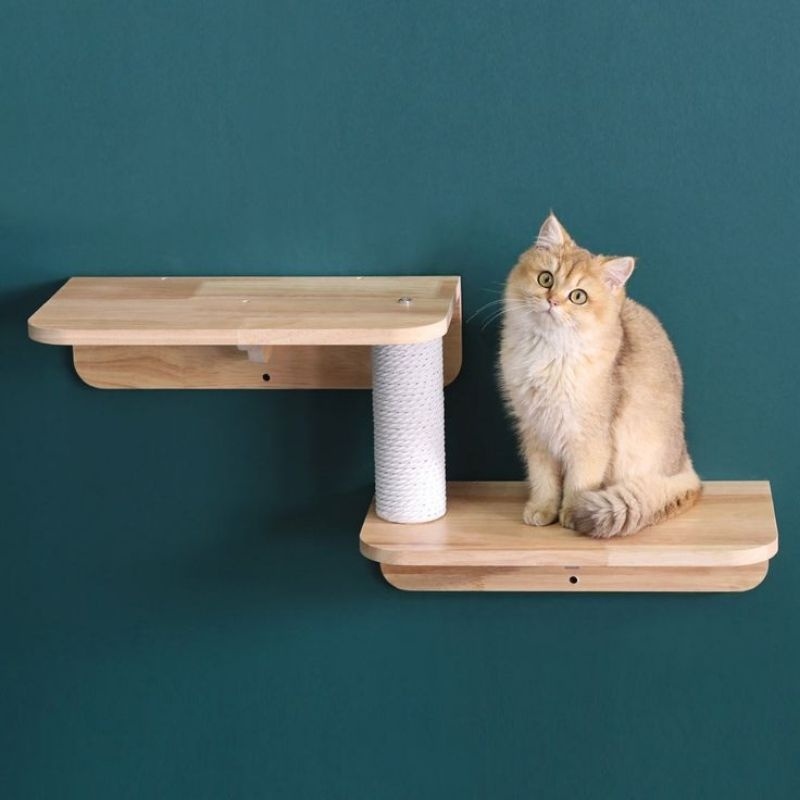 HidroAquatic - Cat wall playground / Cat scratcher / Garukan kucing / mainan kucing