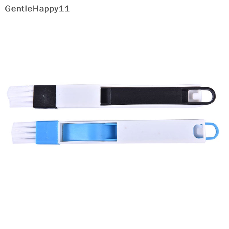 Gentlehappy 2in1 Pembersih Jendela Serbaguna Groove Brush Alat Lipat Keyboard Rumah Tangga id