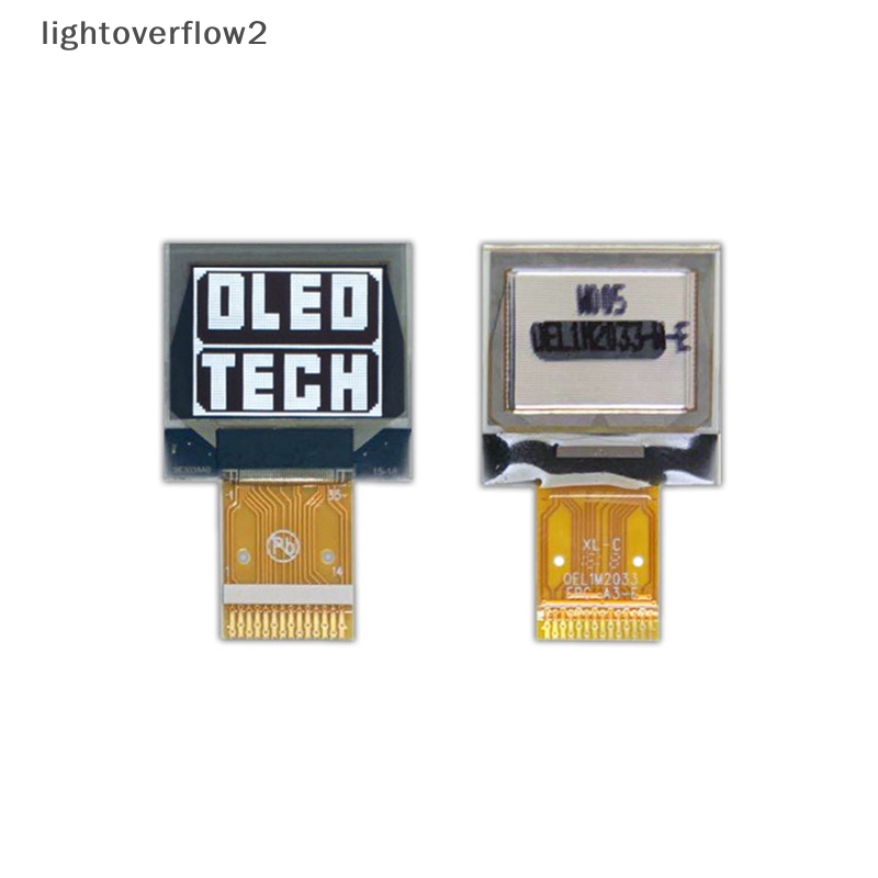 [lightoverflow2] Putih 0.66 inch OLED Display 14pin Modul ssd1317 64x48 Layar LCD 0.66 &quot;ID]